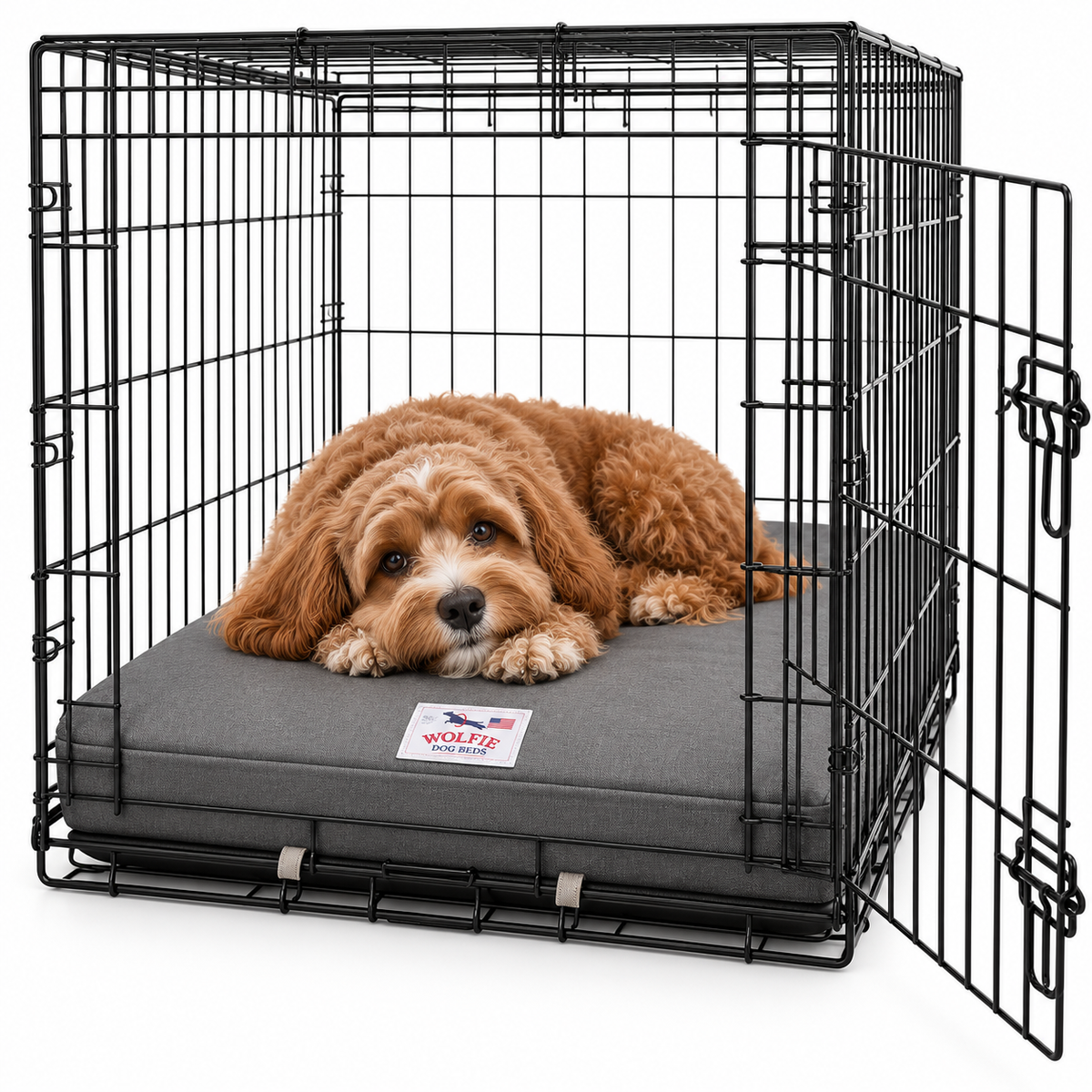 Wolfie Crate Dog Beds