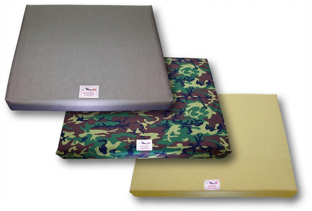 Wolfie Dog Bed - all three colorways