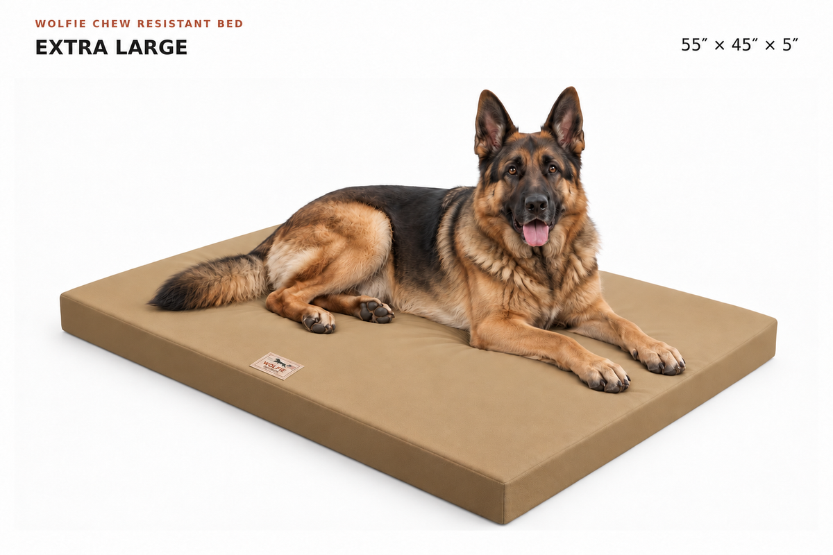 Wolfie Chew Resistant Dog Beds